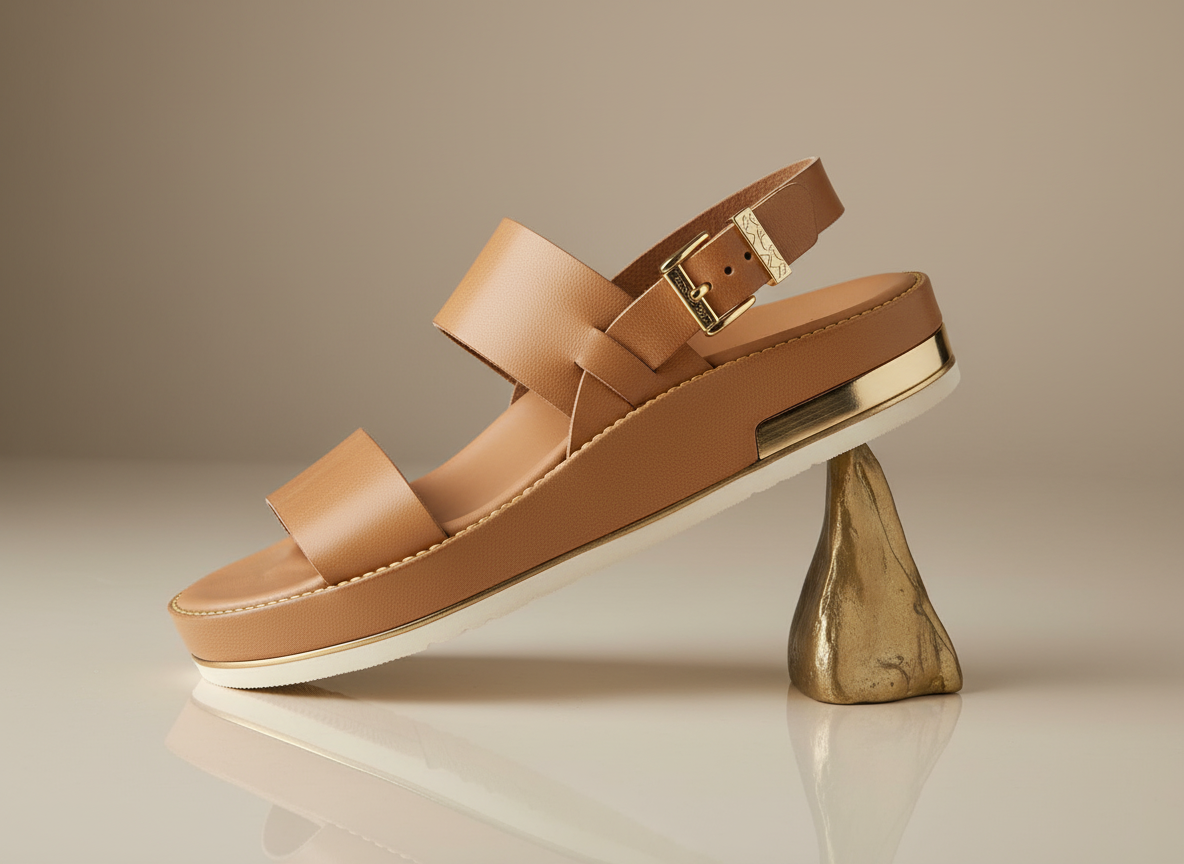 Sandale orthopédique personnalisée Eospire avec choix de cuirs et de formes