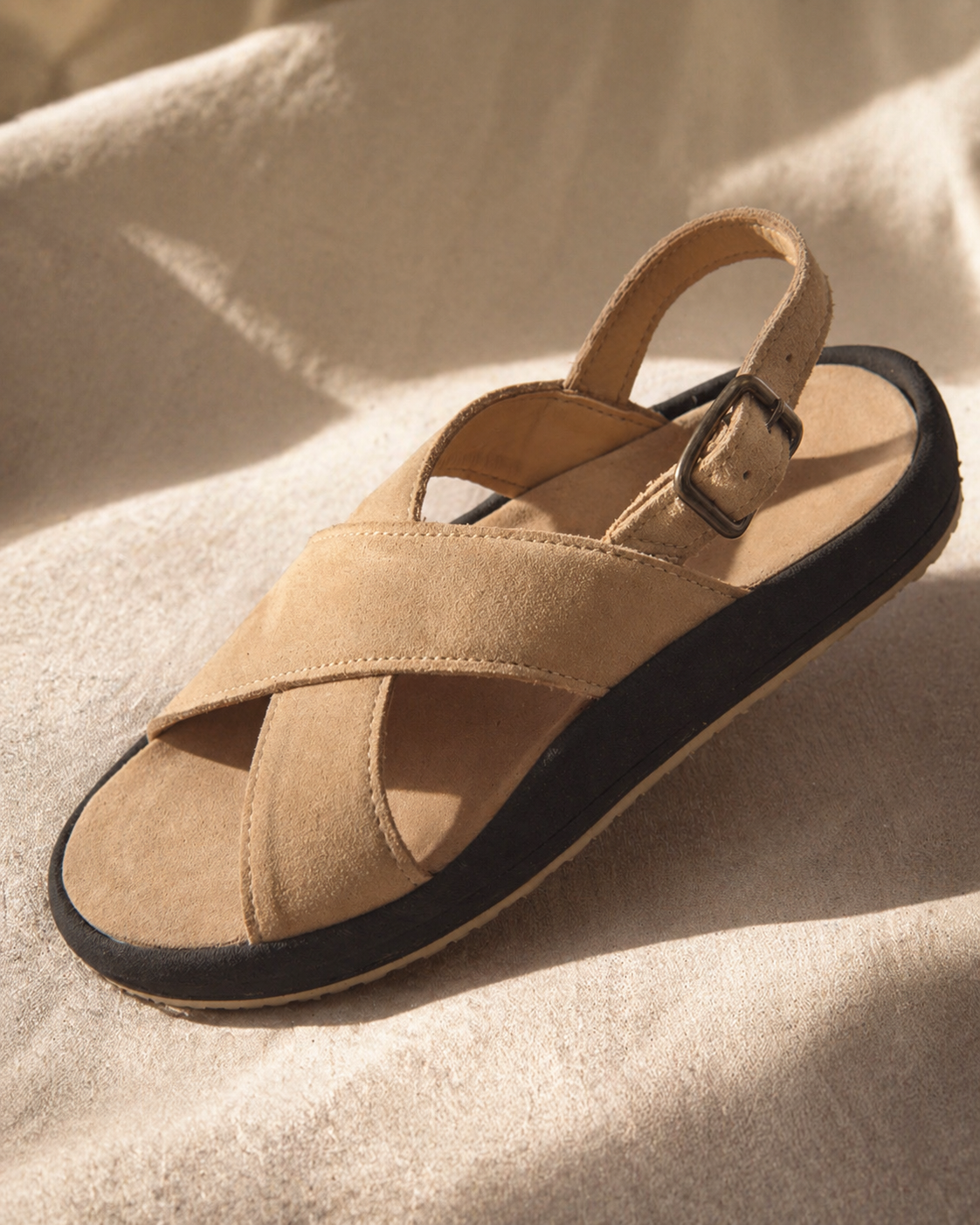 Sandale Eospire anatomique en cuir, modèle confort sur mesure